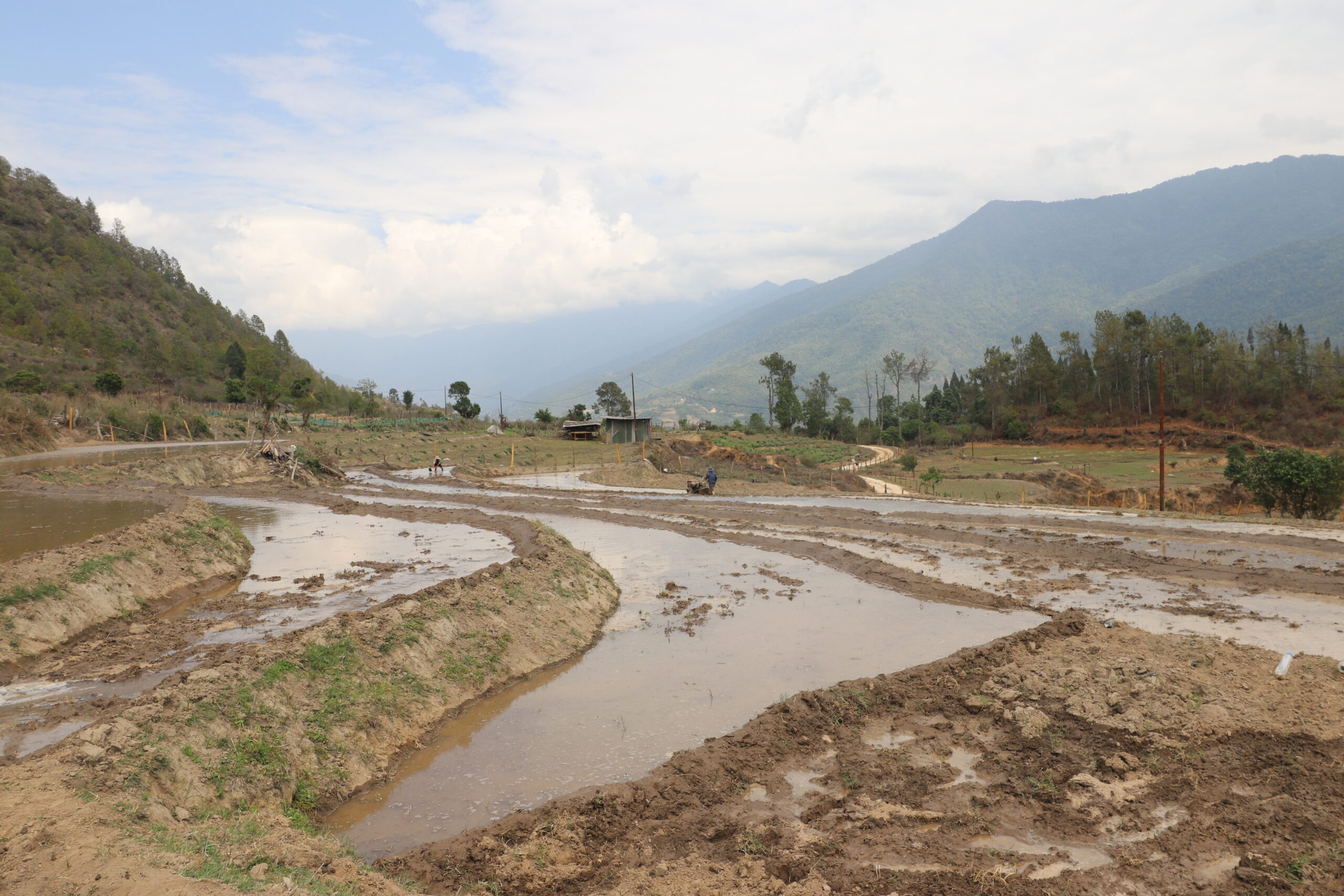 Landscape in Bhutan